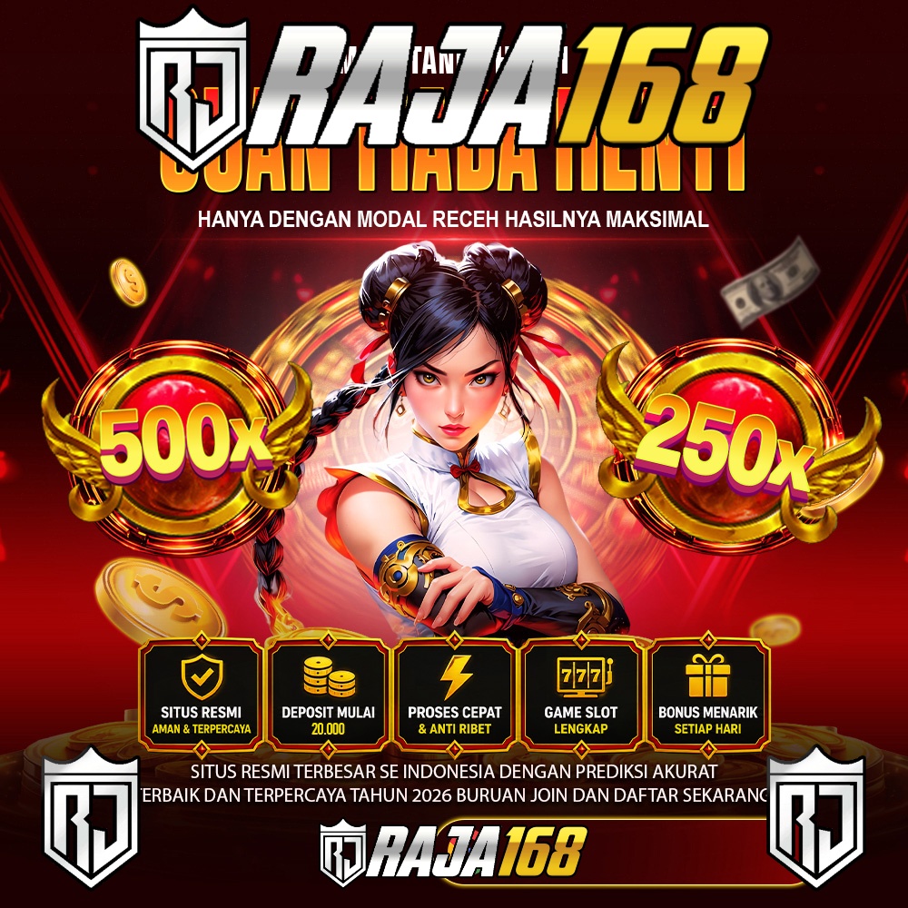 RAJA168: Situs Slot Gacor Hari Ini dengan Slot777 dan Pilihan Jackpot